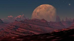 Um passeio em Marte.